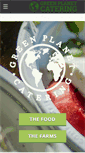 Mobile Screenshot of greenplanetcatering.com